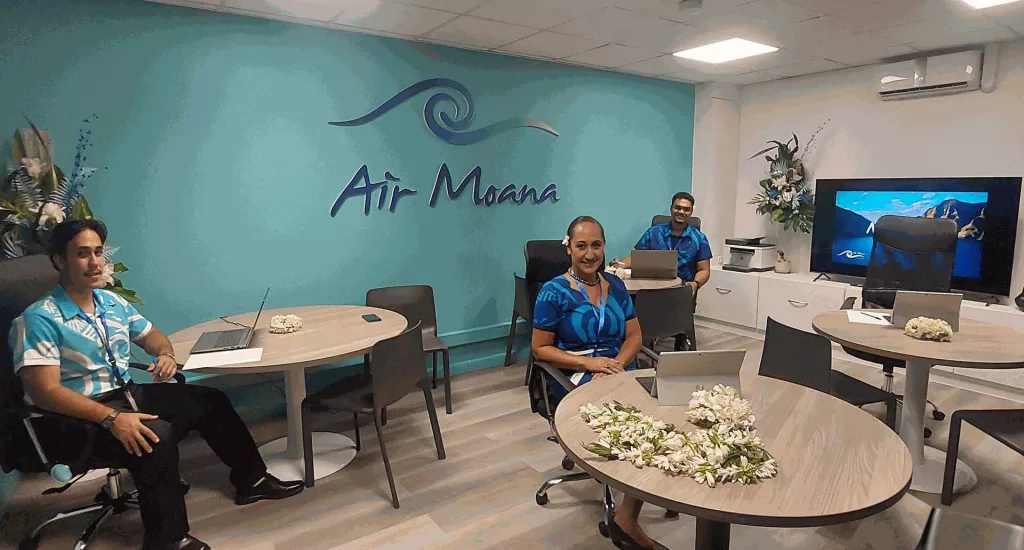 Agence Air Moana de l'Aéroport de Tahiti Faa'a