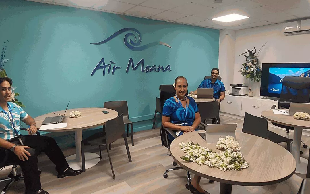 Air Moana, une agence pour une nouvelle escale à Moorea
