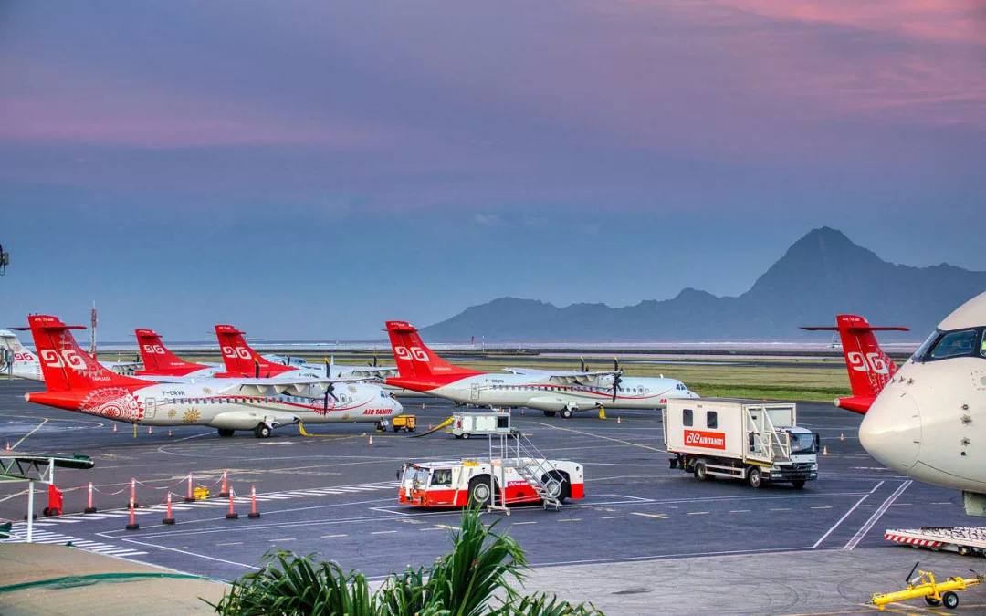 L’aéroport de Tahiti – Faa’a confronté aux inondations : Un vol d’Air New Zealand rebrousse chemin